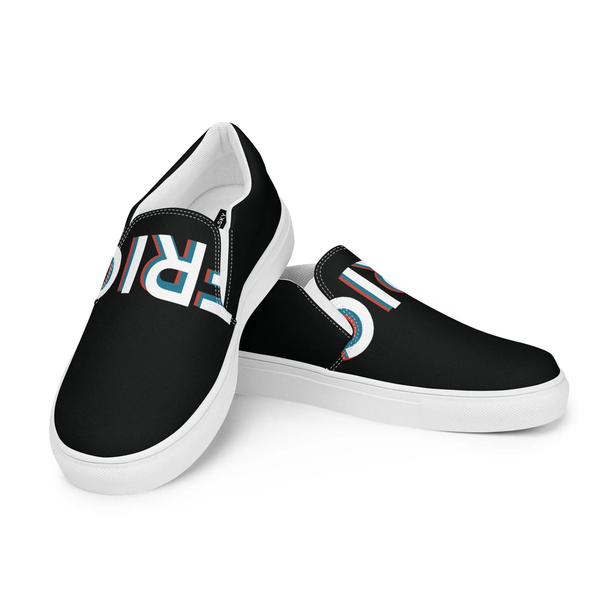 AFRICA GLOWS Men’s Slip-On Canvas Shoes