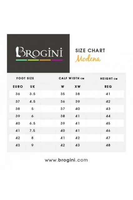 Brogini Modena Easy-Care Vegan Boots Black - Wide