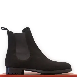 Carmina - Brown Suede Wholecut Chelsea Boots Inca Last