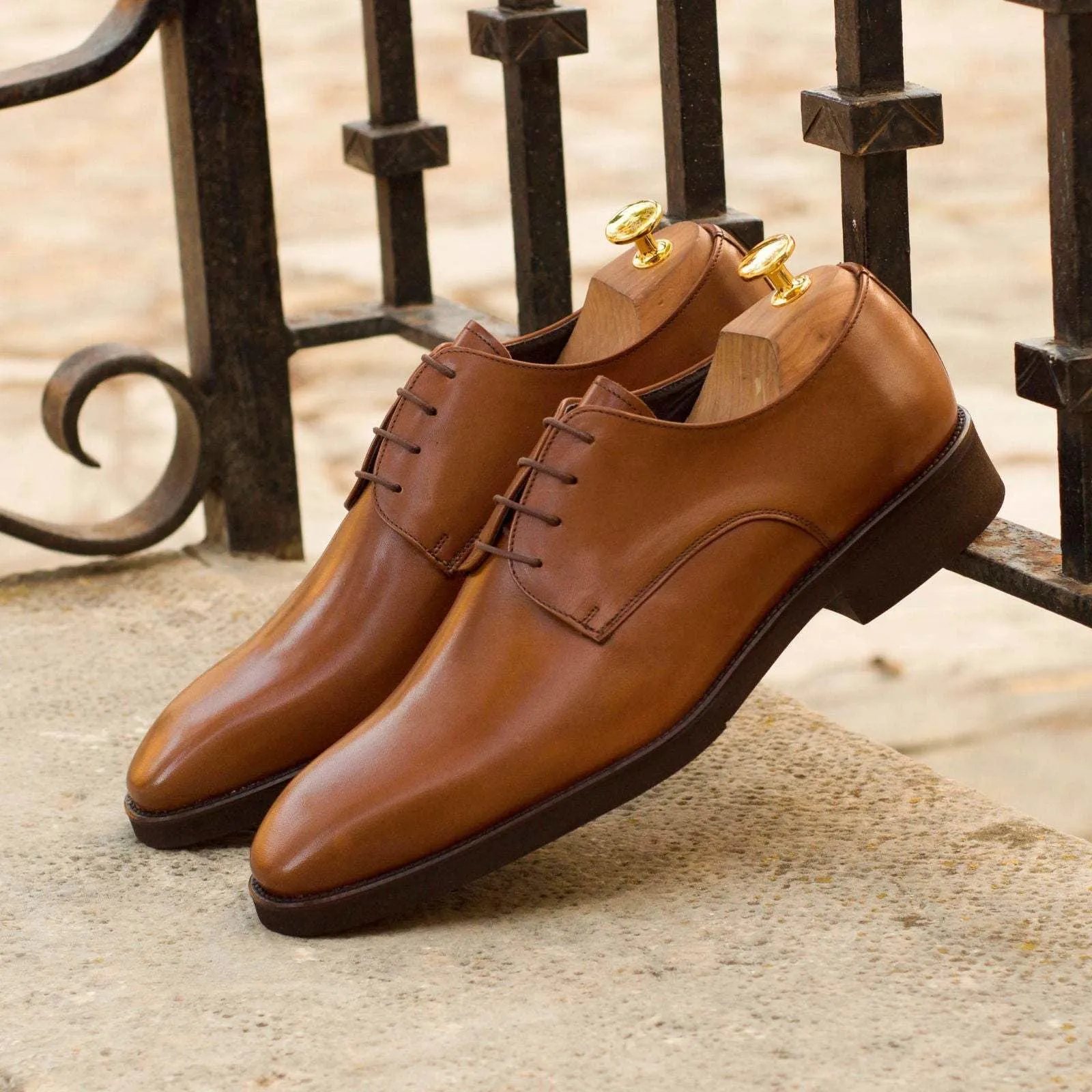 Derby-Box Calf, Brown