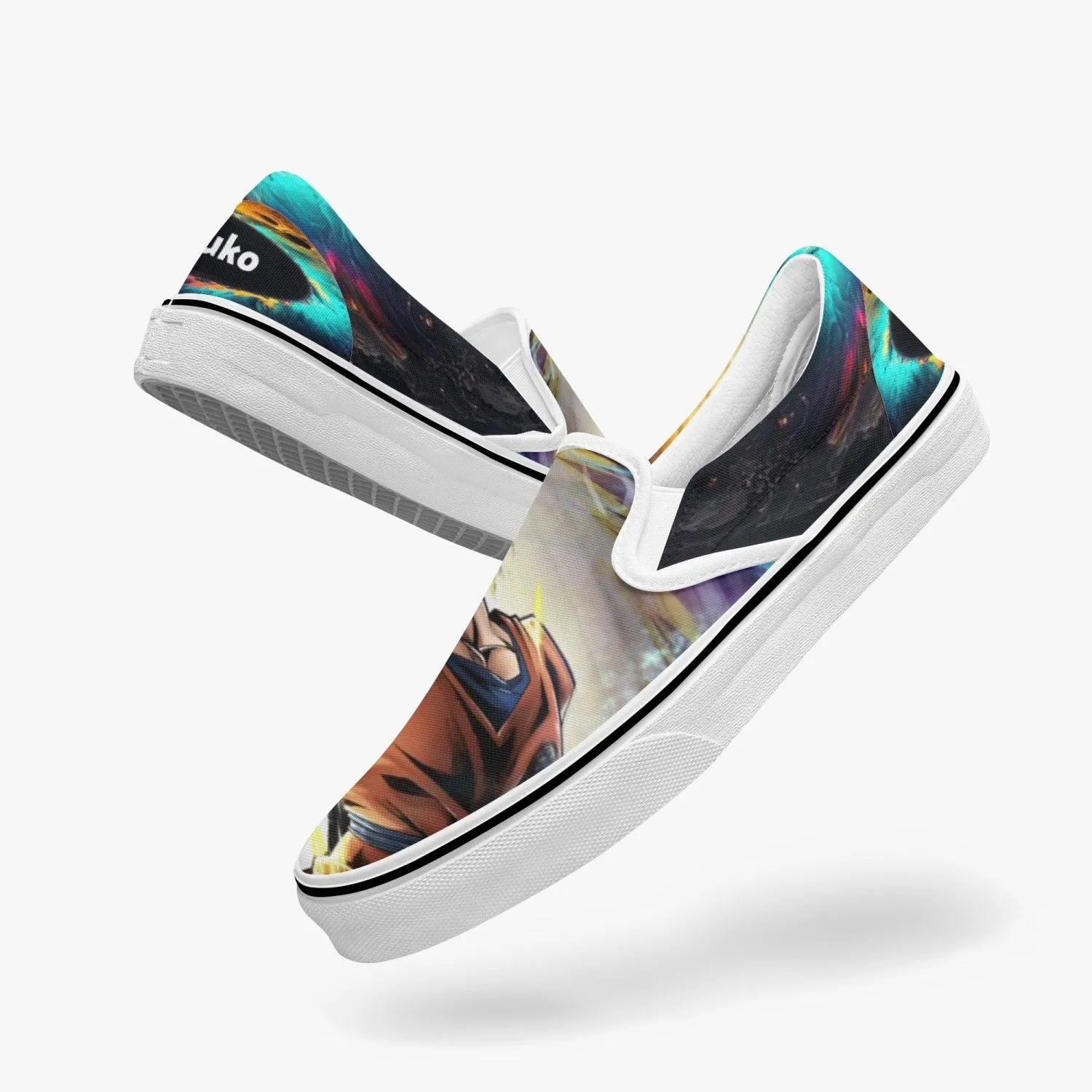 Dragon Ball Z Krillin Slip Ons Anime Shoes