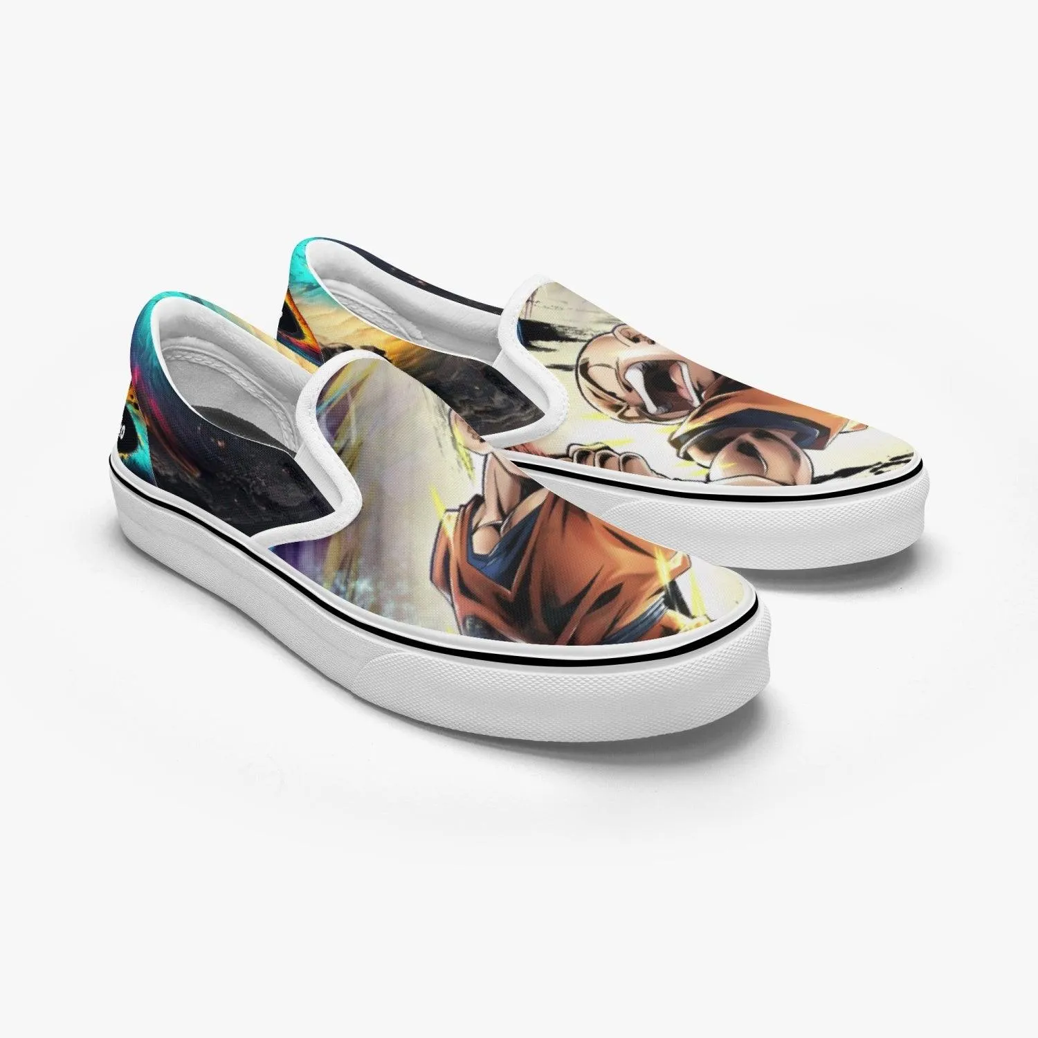 Dragon Ball Z Krillin Slip Ons Anime Shoes