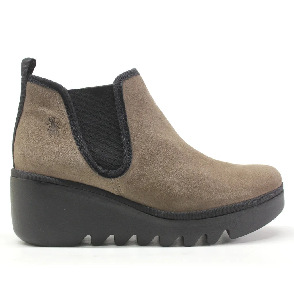 Fly London Byne349Fly Suede Women's Chelsea Ankle Boots