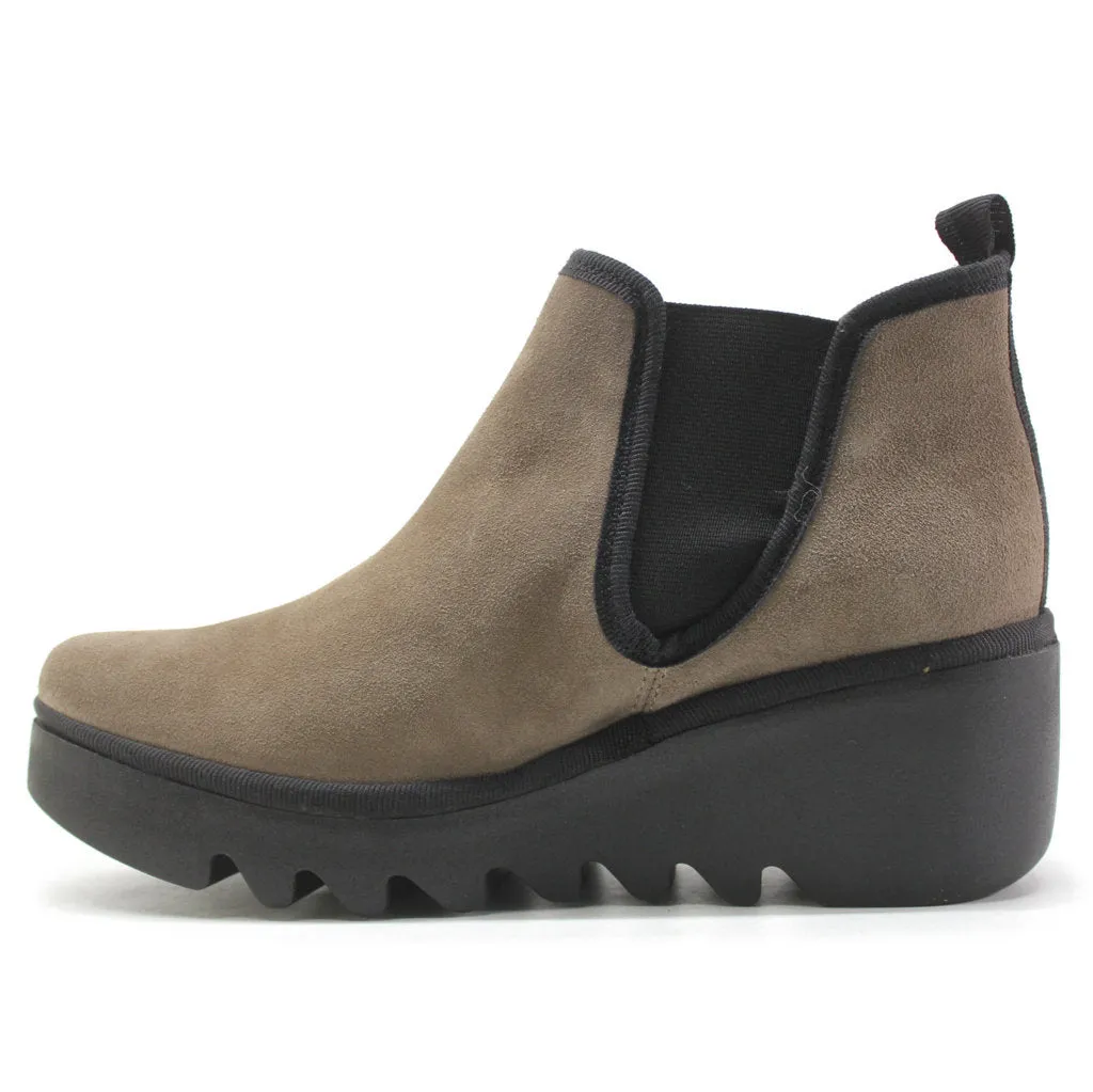 Fly London Byne349Fly Suede Women's Chelsea Ankle Boots