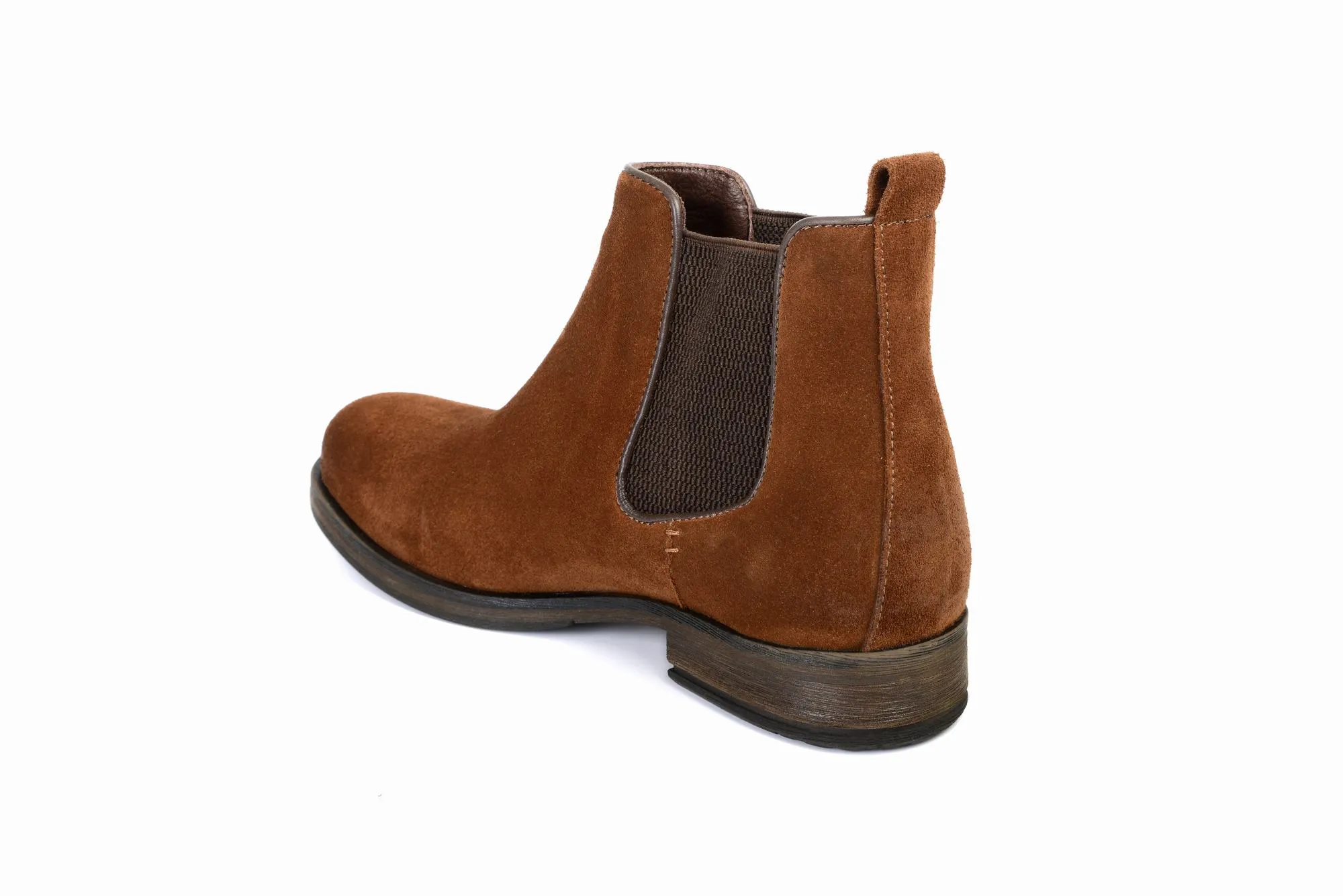 FOOT FEDERATION CHELSEA MENS BOOT SUEDE CINNAMON