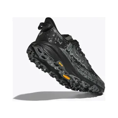 Hoka Men's Speedgoat 6 Wide Gore-Tex Black / Outer Orbit