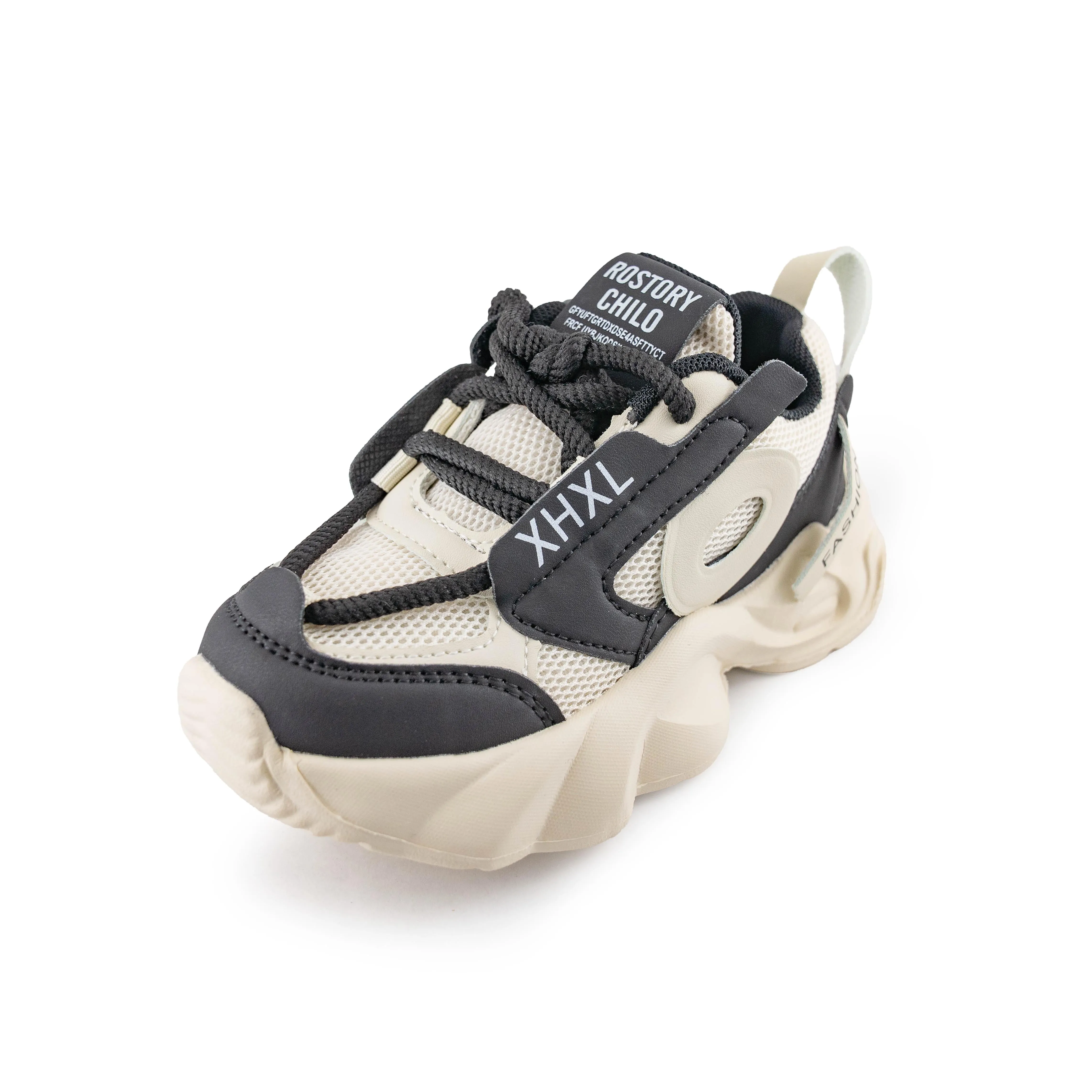 Kids' XHXL3328 Casual Sneakers - Black