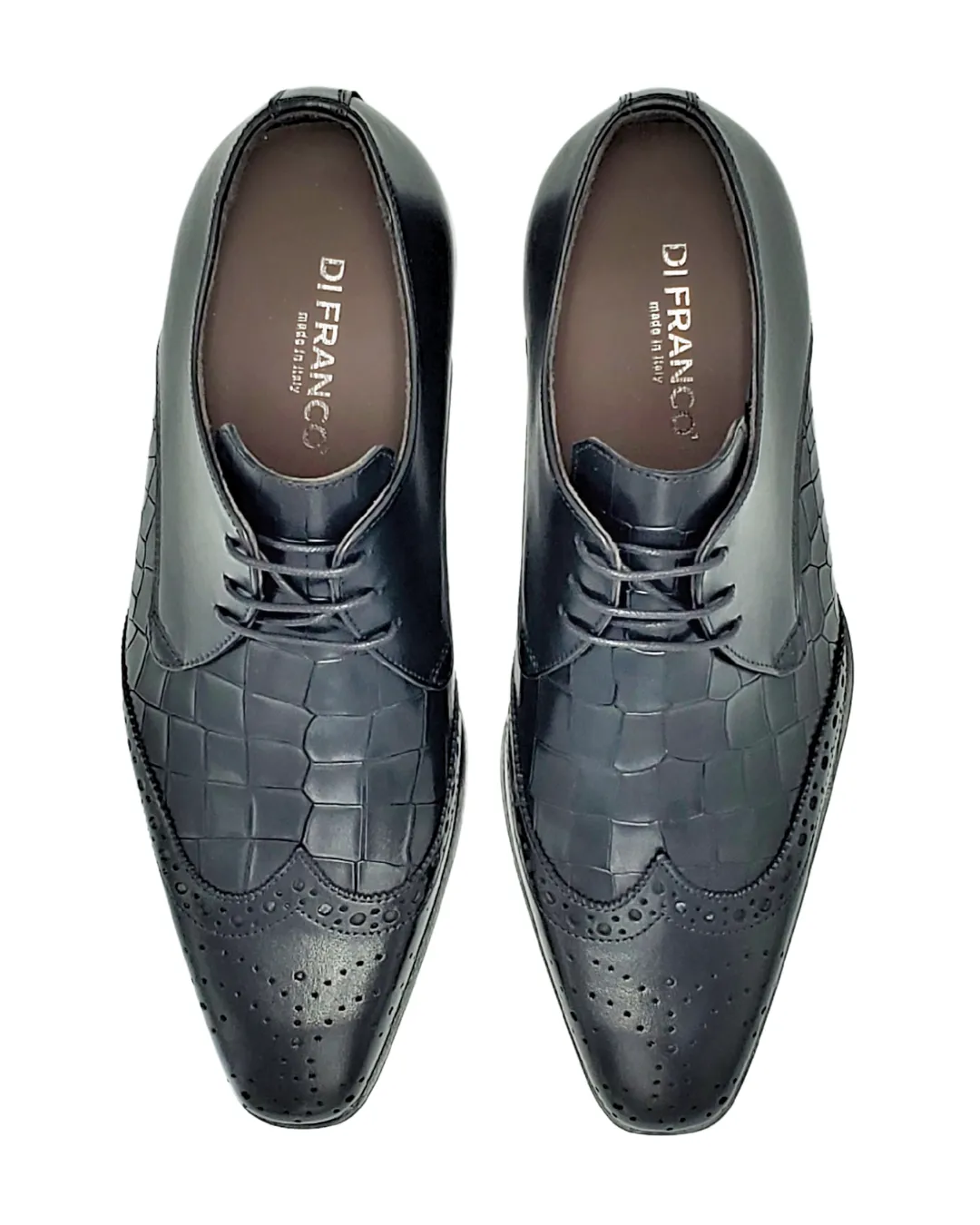 No. 64 Di Franco Shoes Debry Blake Stich (Black) vero cuoio