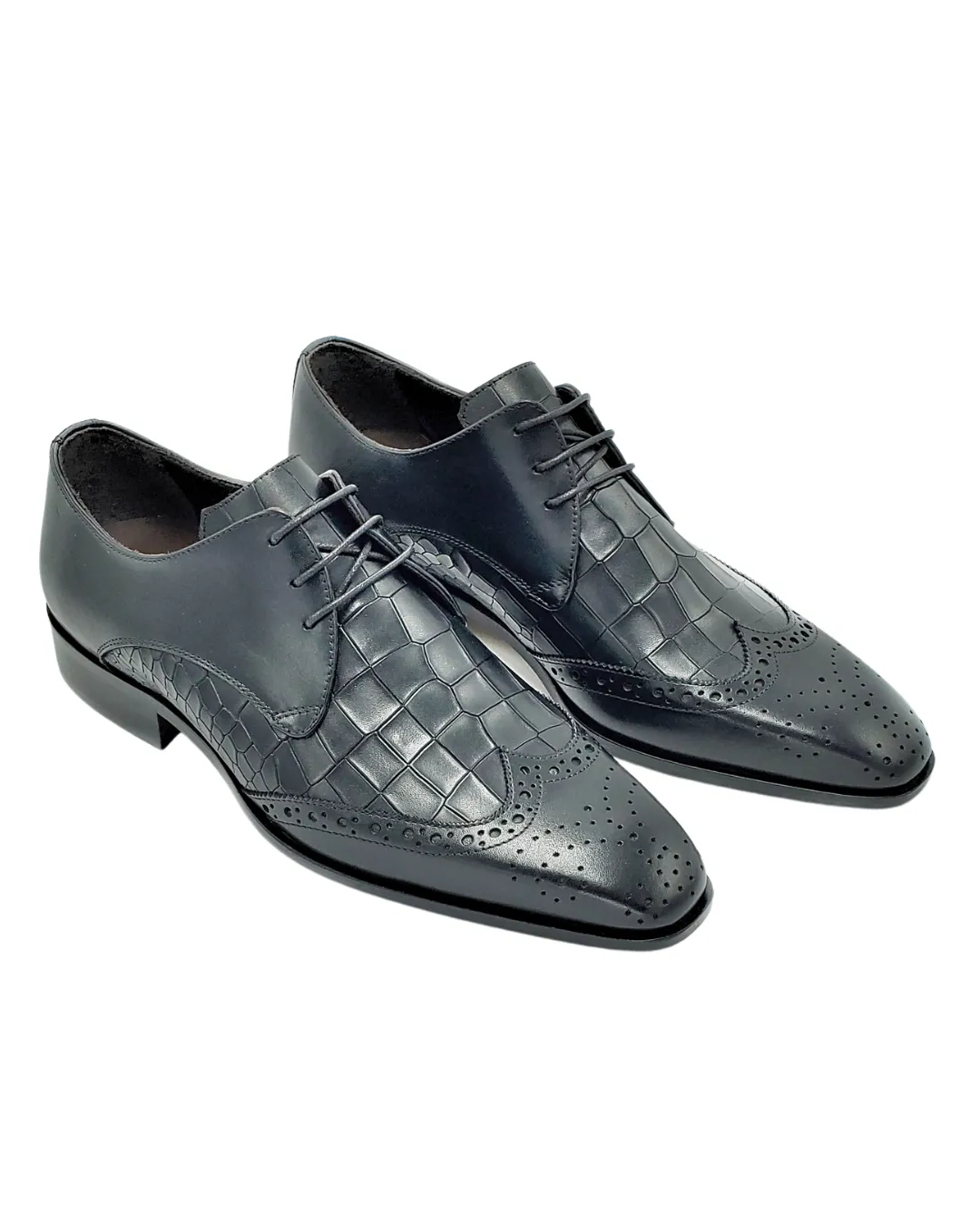 No. 64 Di Franco Shoes Debry Blake Stich (Black) vero cuoio