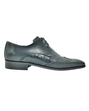 No. 64 Di Franco Shoes Debry Blake Stich (Black) vero cuoio