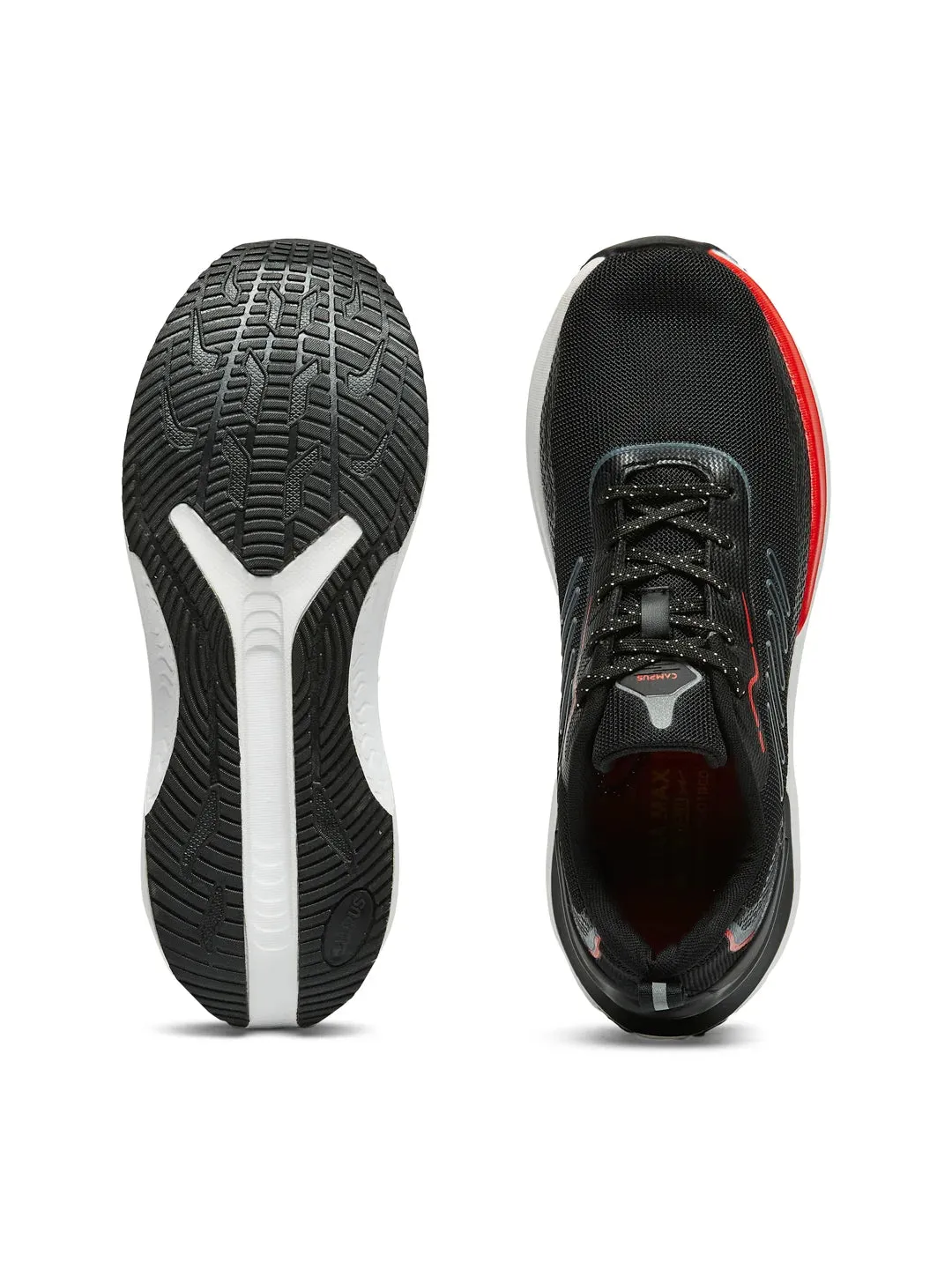 PEARSON Black Men's Running Shoes