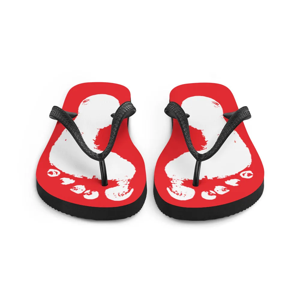 Red Flip-Flops