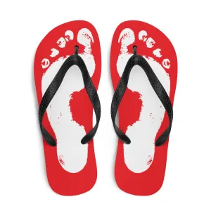 Red Flip-Flops