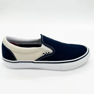 Vans Skate Slip-On Shoes-Dress Blue/Turtledove